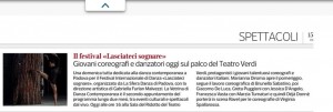 ESTRATTO 25 SETTEMBRE 2021 IL GAZZETTINO 2